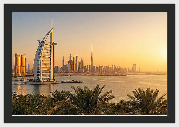 Dubais Dusk Horizon