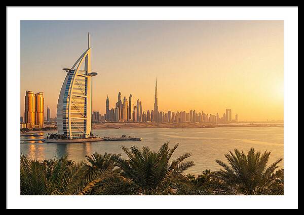 Dubais Dusk Horizon