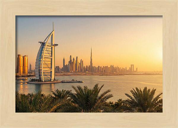 Dubais Dusk Horizon