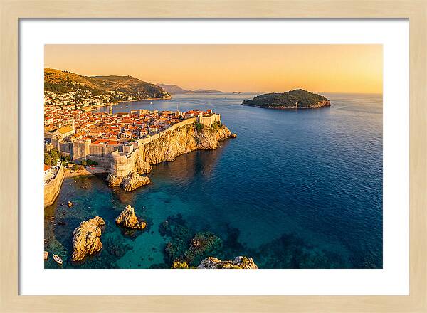 Dubrovnik From Mount Srd