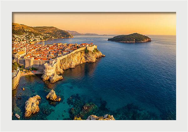 Dubrovnik From Mount Srd