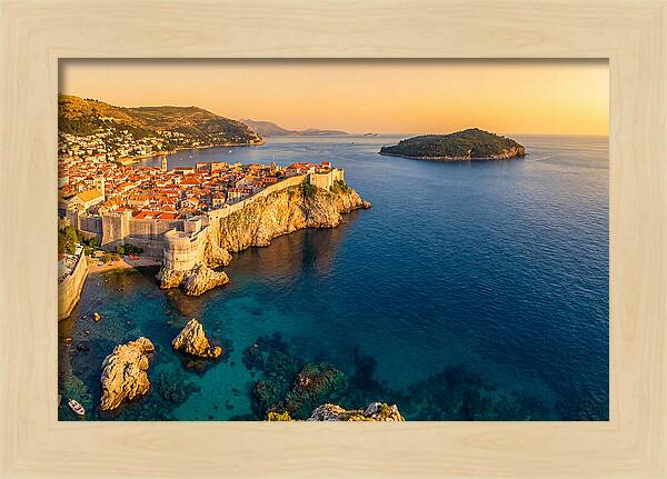 Dubrovnik From Mount Srd