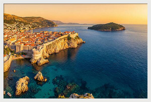 Dubrovnik From Mount Srd