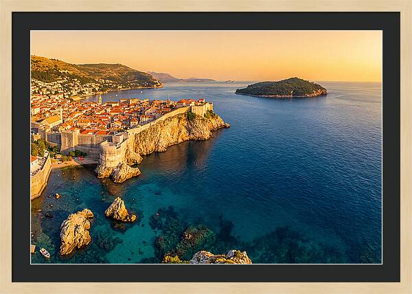 Dubrovnik From Mount Srd