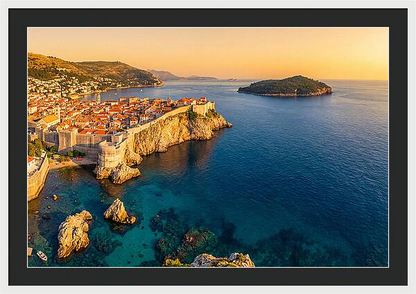 Dubrovnik From Mount Srd