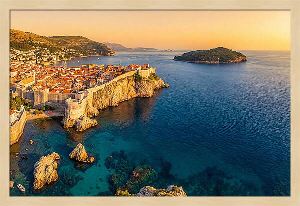 Dubrovnik From Mount Srd