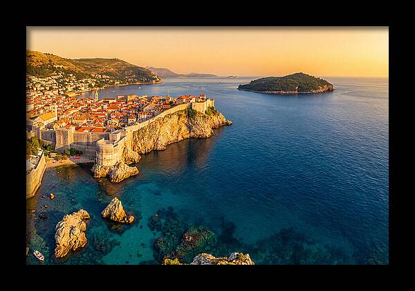 Dubrovnik From Mount Srd