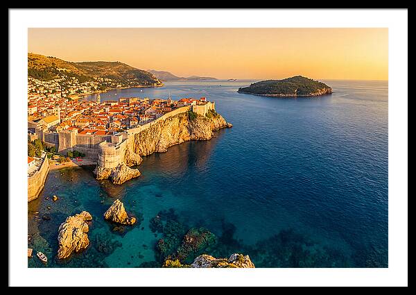 Dubrovnik From Mount Srd