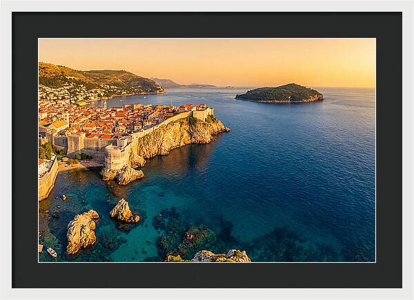 Dubrovnik From Mount Srd