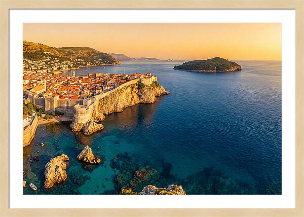 Dubrovnik From Mount Srd