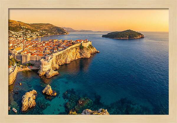 Dubrovnik From Mount Srd