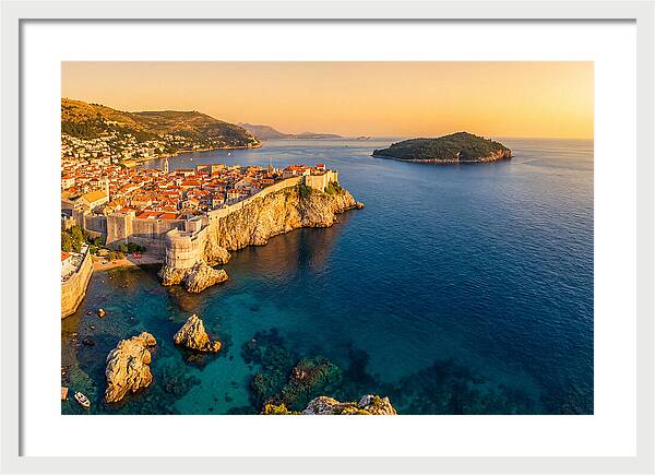 Dubrovnik From Mount Srd