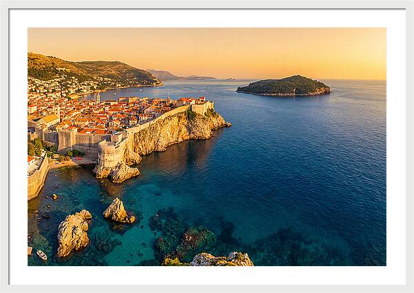 Dubrovnik From Mount Srd