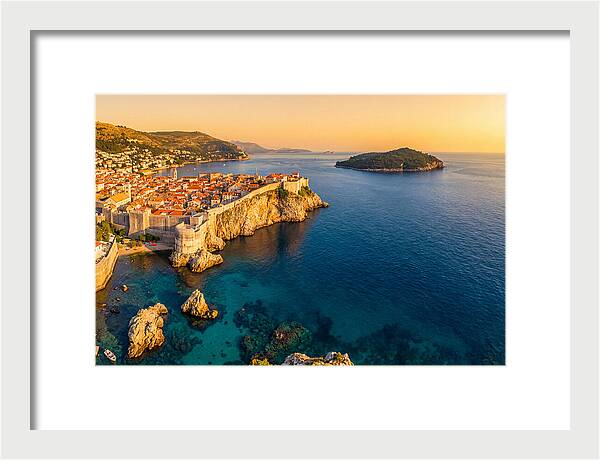 Dubrovnik From Mount Srd