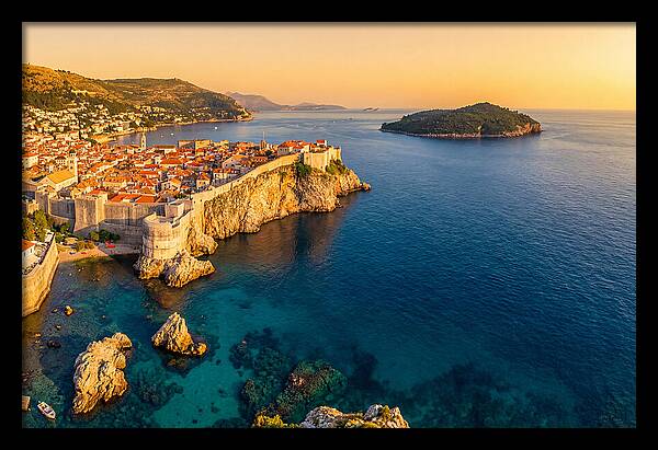 Dubrovnik From Mount Srd