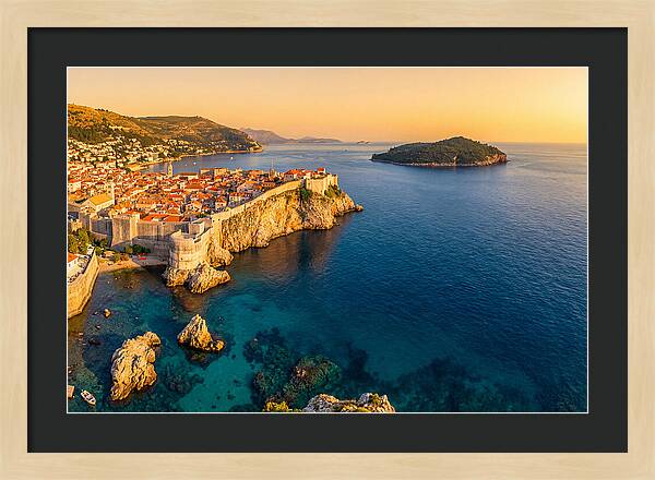 Dubrovnik From Mount Srd