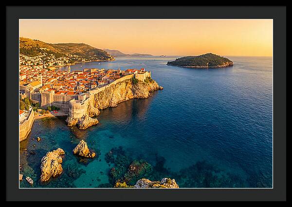Dubrovnik From Mount Srd