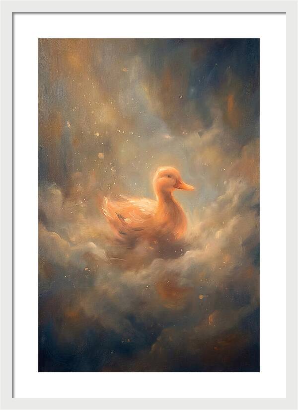 Duck In Clouds