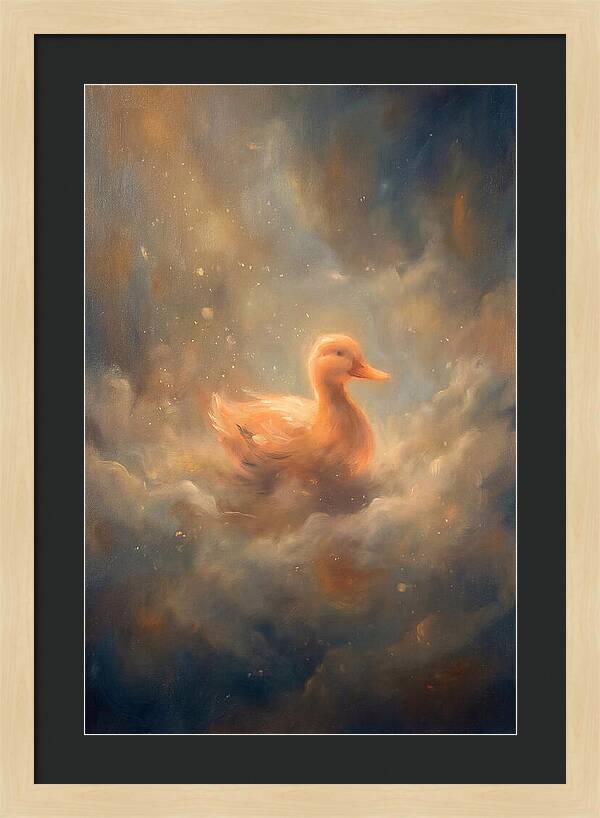Duck In Clouds