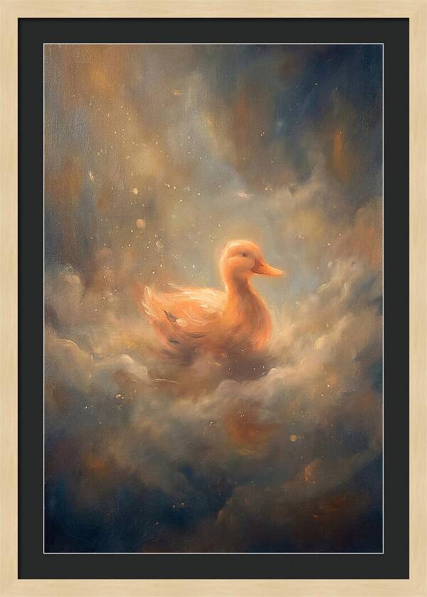 Duck In Clouds