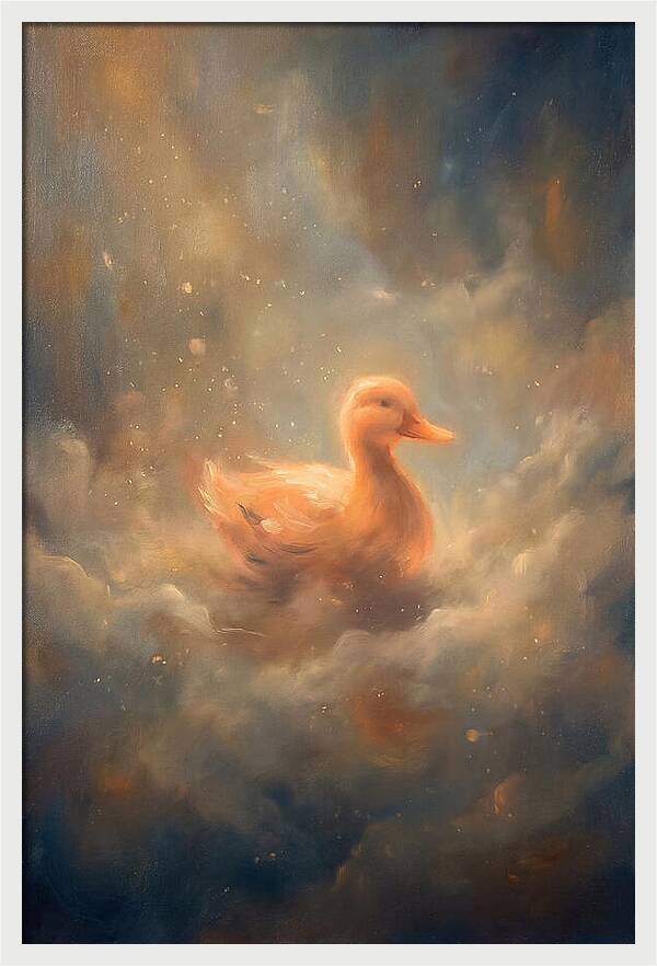 Duck In Clouds