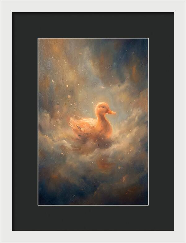 Duck In Clouds