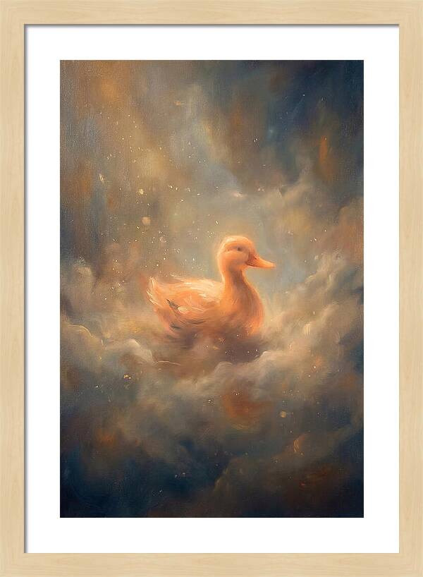 Duck In Clouds