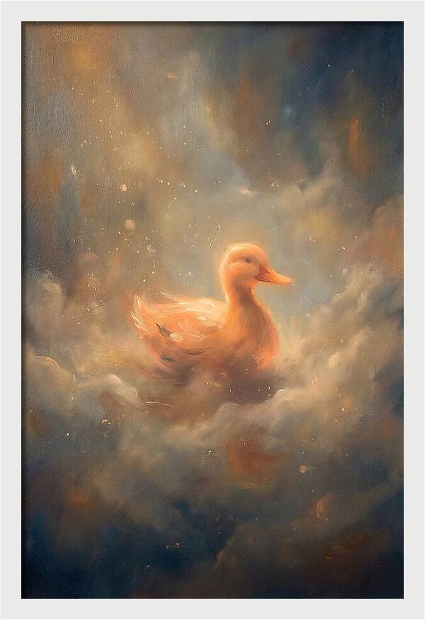 Duck In Clouds