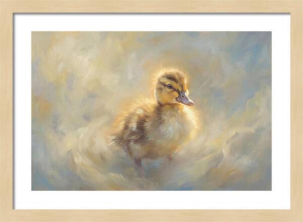 Duckling In Soft Light