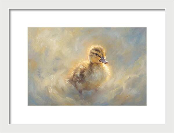 Duckling In Soft Light