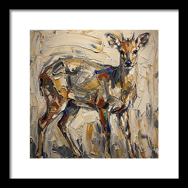 Duiker In Abstract Form