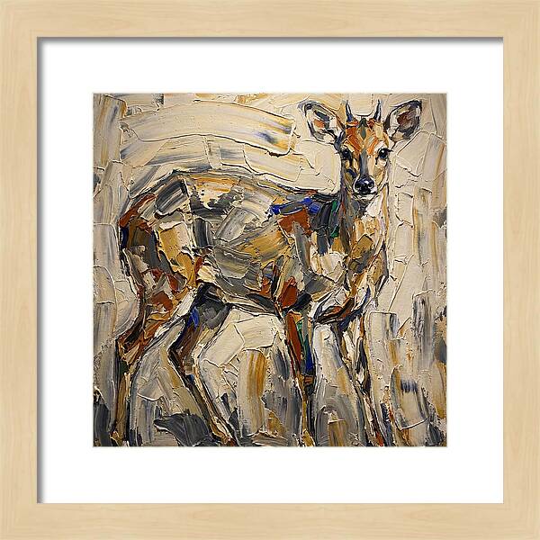 Duiker In Abstract Form