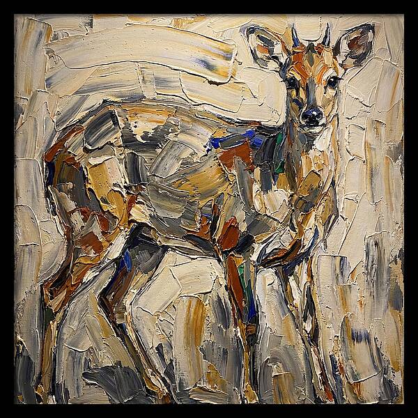 Duiker In Abstract Form