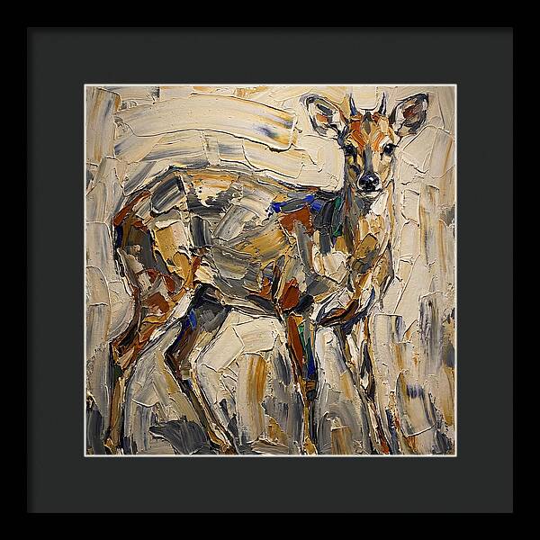 Duiker In Abstract Form