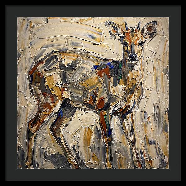 Duiker In Abstract Form