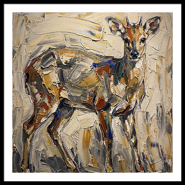 Duiker In Abstract Form