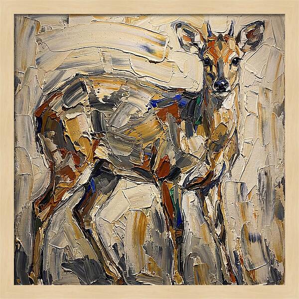 Duiker In Abstract Form