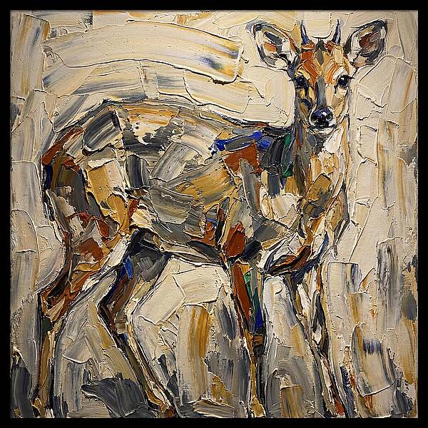 Duiker In Abstract Form