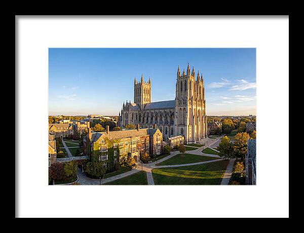 Duke Chapel At Sunset
