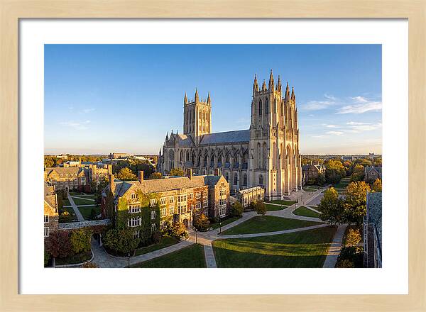 Duke Chapel At Sunset
