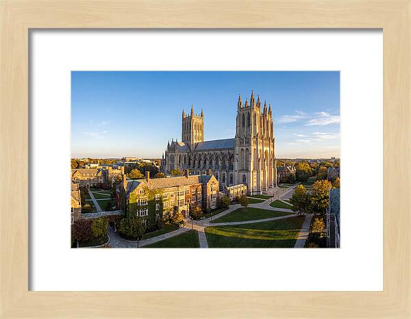 Duke Chapel At Sunset