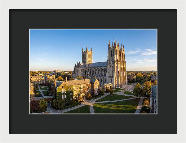 Duke Chapel At Sunset