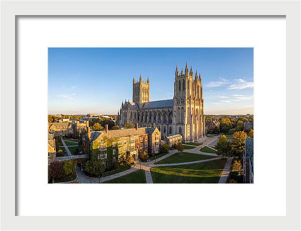 Duke Chapel At Sunset