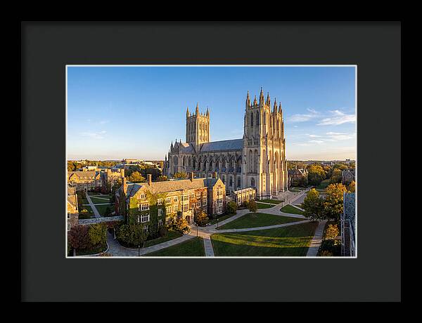 Duke Chapel At Sunset