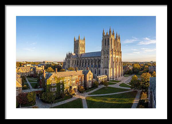Duke Chapel At Sunset