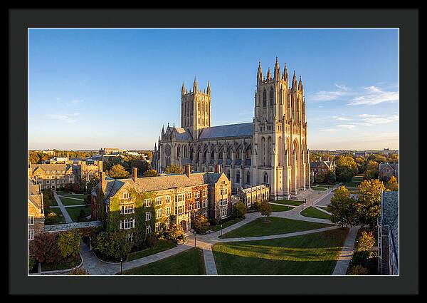 Duke Chapel At Sunset