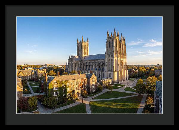 Duke Chapel At Sunset