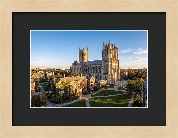 Duke Chapel At Sunset