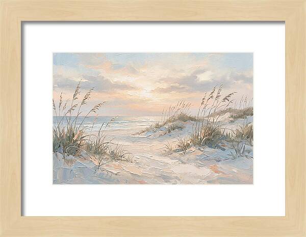 Dune Backed Beach Serenity