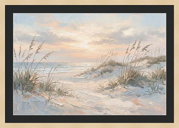 Dune Backed Beach Serenity